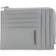 Piquadro Blue Square Wallet with Coin Case - Grey