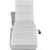 vidaXL Chaise Massage Electrique Fonctionnelle Blanc