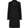 Selected Wool Coat - Black/Black