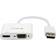 Techly DisplayPort -HDMI/VGA M-F 1.2 0.2m