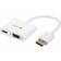 Techly DisplayPort -HDMI/VGA M-F 1.2 0.2m