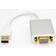 Techly USB C-VGA M-F 0.2m