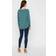 Vero Moda Knitted Top - Green/North Atlantic