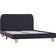vidaXL Bed Frame with LED 22.5cm Sängram 120x200cm