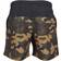 Urban Classics Block Badebukser - Sort/Brun Camo