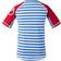 Didriksons Surf Shortsleeve UV Top - Malibu Blue/Red