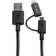 StarTech USB A - USB Micro-B 2.0 + Lightning Adapter 3.3ft