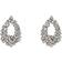 Lily and Rose Petite Alice Earrings - Silver/Transparent