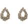 Lily and Rose Petite Alice Earrings - Gold/Black