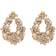Lily and Rose Alice Earrings - Gold/Pearls/Pink/Transparent