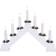 Star Trading Ada Wreath Adventslysestage 37.5cm