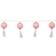 Star Trading Jolly Tassel Ljusslinga 10 Lampor