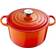 Le Creuset Volcanic Signature Cast Iron Deep med lock 6.3 L 26 cm