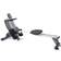 Toorx Rower ACTIVE vogatore elettromagnetico con ricevitore wireless grigio scuro