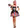 Smiffys Day of the Dead Senorita Ombre Costume Black