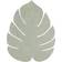 Lind DNA Monstera Leaf Place Mat Gold, Yellow, Red, Black, Orange, Brown, Green (26x22cm)
