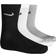 Nike Value Cotton Crew Training Socks 3-pack - Grey/White/Black