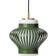 Warm Nordic Opal Lamella Pendant Lamp 26cm