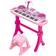 Big Steps Rockstar Keyboard Toys with Microphone & Stool
