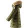 Reima Lunta Kid's Long Winter Jacket - Khaki Green (531416-8930)