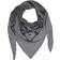 Lala Berlin Tørklæde Triangle Trinity Classic Scarf L - City/Middle Grey Melange