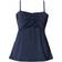 Boob Fast Food Tankini Ink Blue