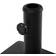Beliani CERVO Accessoires Voor Parasols Zwart-Beton 25kg