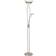 Brilliant Ollie White/Nickel Golvlampa 180cm