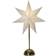 Star Trading Lottie Stars on Foot Brass/Gold Weihnachtsstern 55cm