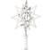 Georg Jensen Estrella Christmas Collectibles M Chapada En Oro Adorno de Árbol de Navidad 19cm