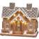 Konstsmide Gingerbread House Brown Weihnachtsdorf 25cm