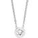 Blomdahl Skin-Friendly Necklace - Silver/Transparent