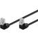 Goobay F/UTP Cat5e RJ45 (2x angled) 0.2m