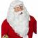 Widmann Deluxe Santa Claus Wig with Beard Moustache