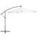 vidaXL Hanging Parasol with LED