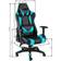 tectake Silla De Oficina Twink Negro/celeste