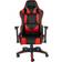 tectake Silla de oficina Twink negro/rojo