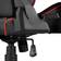 tectake Silla de oficina Twink negro/rojo