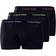 Calvin Klein Cotton Stretch Low Rise Trunks 3-pack - Black