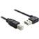 DeLock USB A - USB B (angled) 2.0 1m