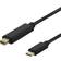 Deltaco USB C - Mini DisplayPort M-M 1m