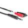 Hosa 6.3mm-2RCA 1m
