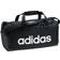 Adidas Linear Logo Duffle Bag - Black/Black/White