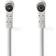 Nedis Angled Antenna Coaxial M-F 100dB 5m
