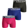 Björn Borg Seasonal Solid Cotton Stretch Shorts 3-pack - Fuchsia Purple