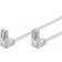 Goobay F/UTP Cat5e RJ45 (2x angled) 2m