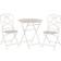 Beliani Trieste Bistro Set, 1 Table incl. 2 Chairs