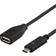 Deltaco USB A - USB C F-M 2.0 1m