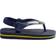 Havaianas Baby Brasil Logo Sandals - Navy Blue/Citrus Yellow