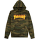 Thrasher Magazine Flame Logo Hoodie - Forest Camo